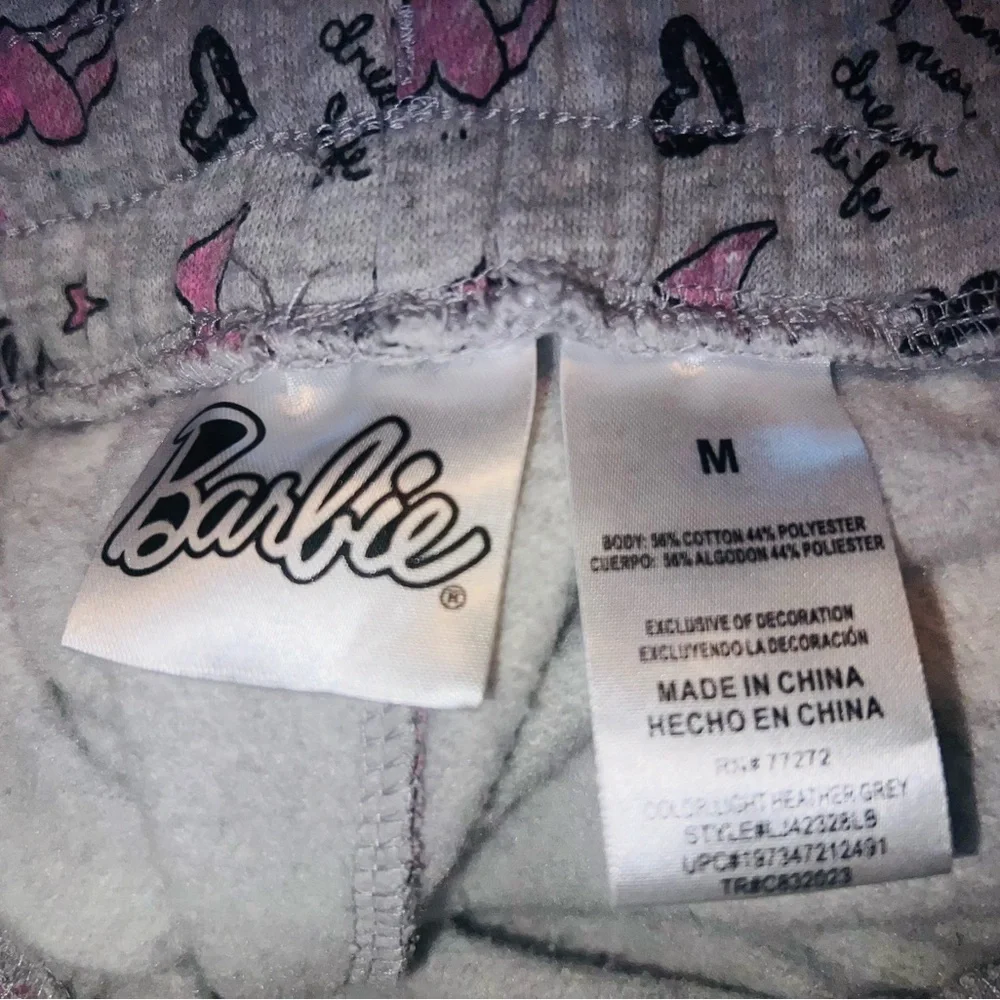 Barbie Pink and Gray Lounge Pants‎